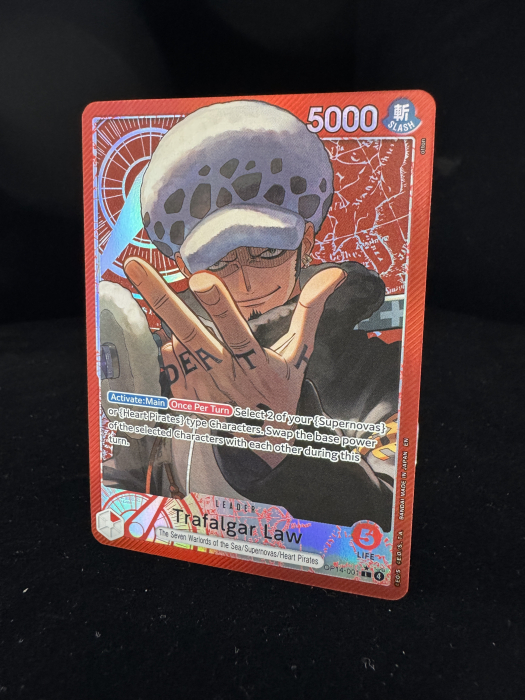 Trafalgar Law (OP14-001) (V.2) - NM | One Piece The Azure Sea's Seven [4]