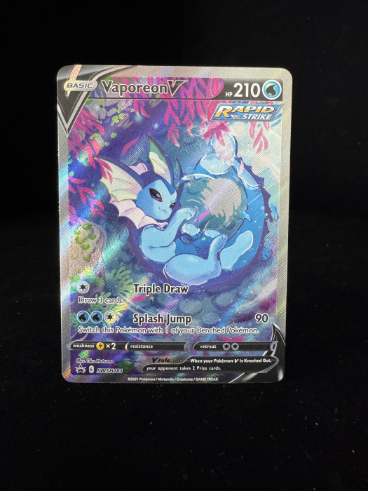 Vaporeon V (SWSH181) - NM | Pokemon SWSH Black Star Promos [2]
