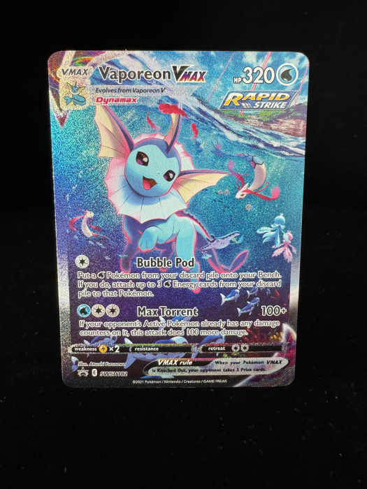 Vaporeon Vmax (SWSH182) - NM | Pokemon SWSH Black Star Promos [2]