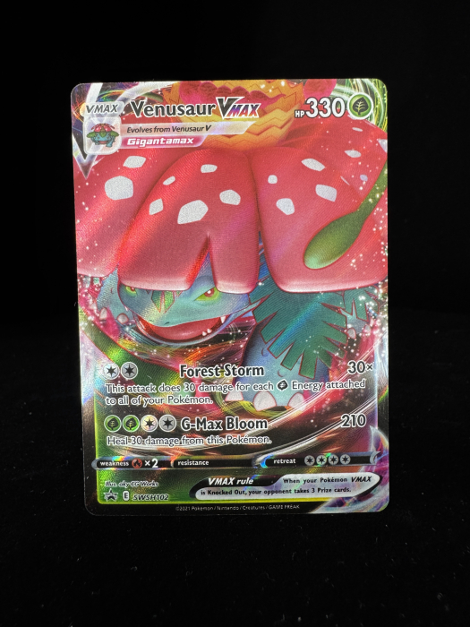 Venusaur VMAX (SWSH 102) - NM | Pokemon SWSH Black Star Promos [2]