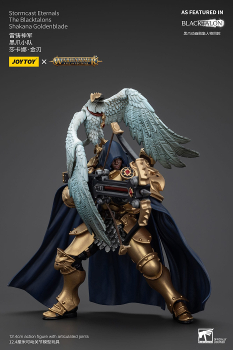 Warhammer Age of Sigmar Actionfigur Stormcast Eternals The Blacktalons Shakana Goldenblade 20 cm [7]