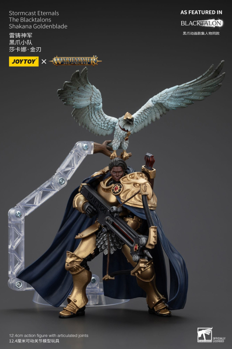Warhammer Age of Sigmar Actionfigur Stormcast Eternals The Blacktalons Shakana Goldenblade 20 cm [8]