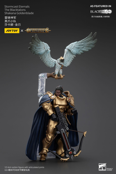 Warhammer Age of Sigmar Actionfigur Stormcast Eternals The Blacktalons Shakana Goldenblade 20 cm [10]