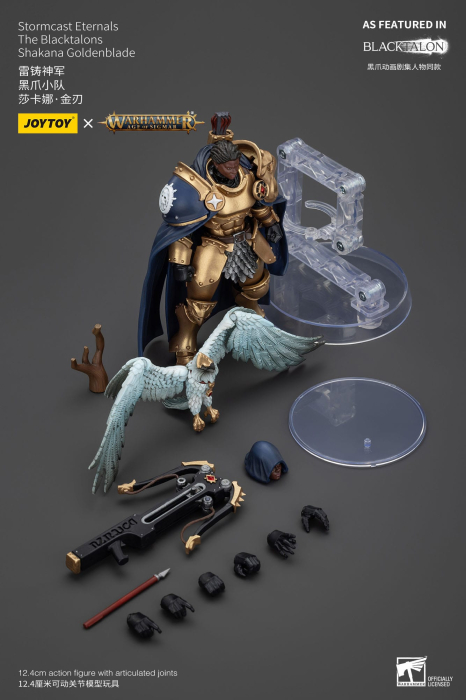 Warhammer Age of Sigmar Actionfigur Stormcast Eternals The Blacktalons Shakana Goldenblade 20 cm [2]