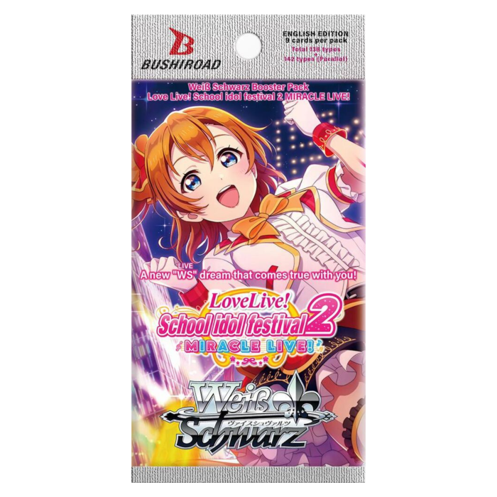 Weiß Schwarz - Love Live! School idol festival 2 MIRACLE LIVE! Booster Box (16 Packs) [2]