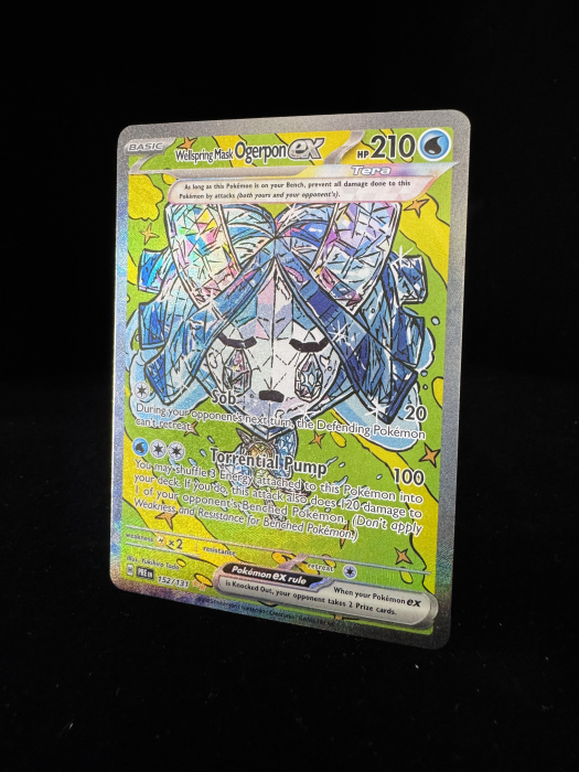 Wellspring Mask Ogerpon ex (PRE152) - NM | Pokemon Prismatic Evolutions [4]