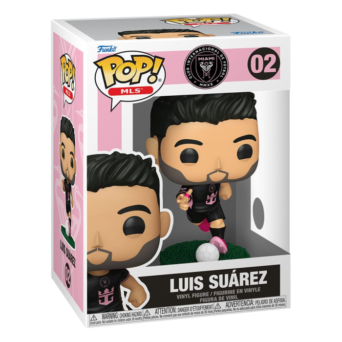 MLS POP! Sports Vinyl Figure Inter Miami- Luis Suarez(away) 9 cm [2]