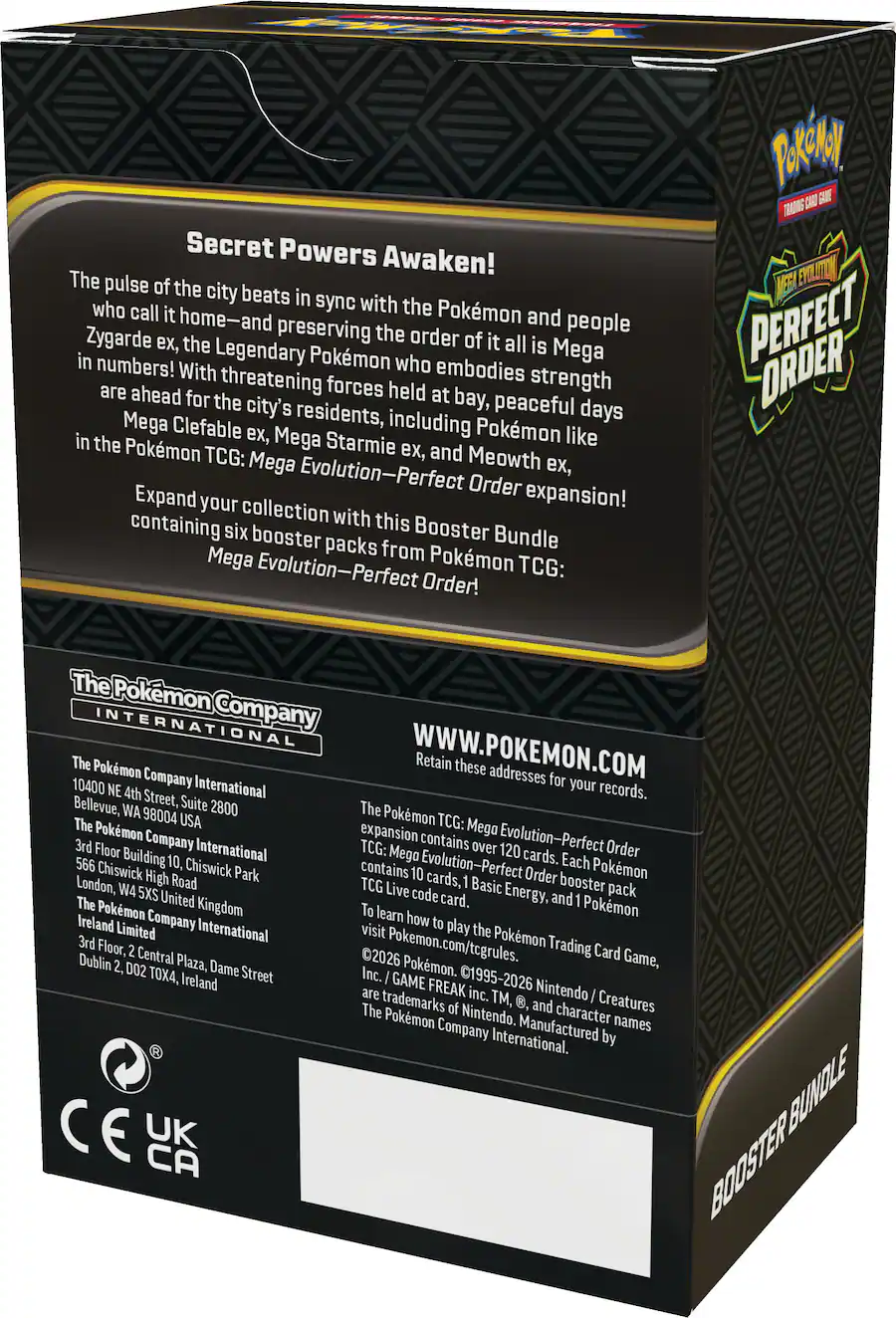 Preorder Pokémon TCG: Perfect Order Booster Bundle [2]