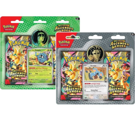 Blisters & Checklanes - Precomanda Pokemon TCG: Mega Evolution - Ascended Heroes Trainer Blister