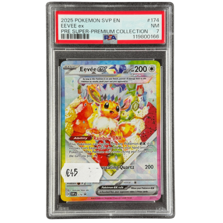 PSA Cards - Eevee (SVP174) | Graded PSA 7 - Pokemon SV Black Star Promos