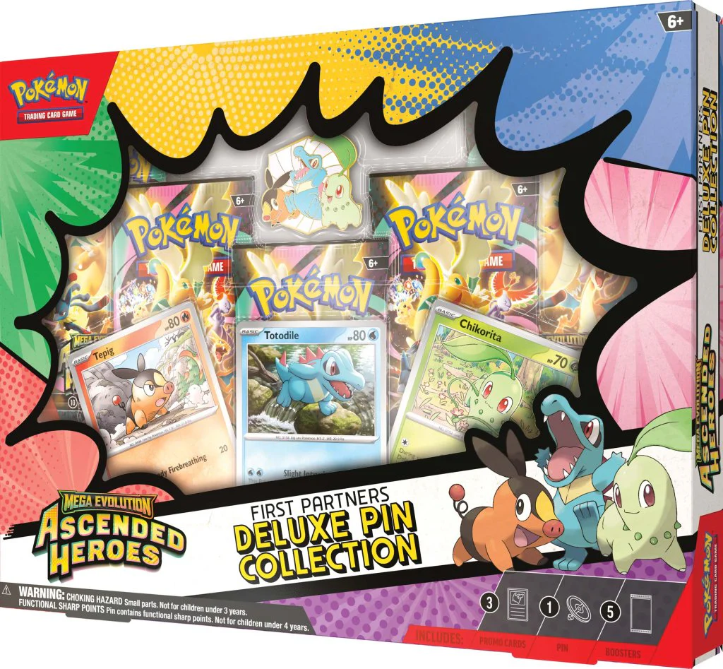 Precomenzi - Precomanda Pokémon TCG: Ascended Heroes Deluxe Pin Collection