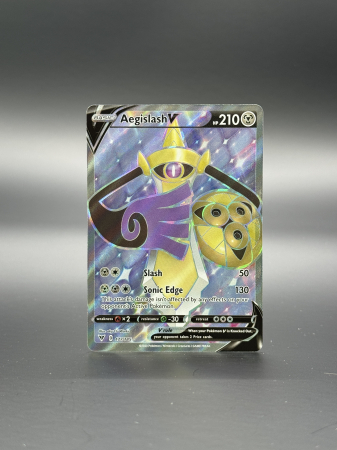 Pokemon SWSH: Vivid Voltage - Aegislash V (VIV177) - NM | Pokemon Vivid Voltage