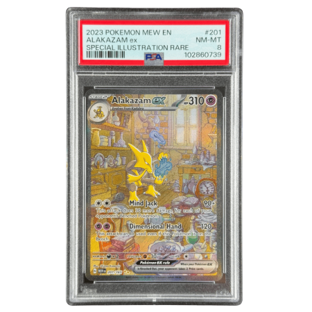GRADED Cards - Alakazam ex (MEW201) | Graded PSA 8 - Pokemon 151