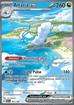 RAW Cards - Altaria ex (PAR253) - NM | Pokemon Paradox Rift