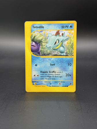 Cartonase - Totodile (EX 134) [Italiana] - EX | Pokemon Expedition Base Set