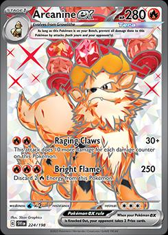 Cartonase - Arcanine ex (SVI224) - NM | Pokemon Scarlet & Violet