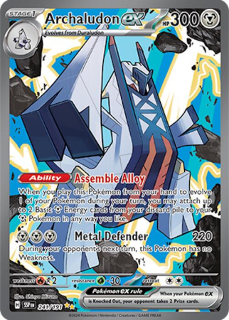 RAW Cards - Archaludon (SSP241) - NM | Pokemon Surging Sparks