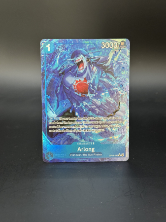 RAW Cards - Arlong (OP14-042) (V.2) - NM | One Piece The Azure Sea's Seven