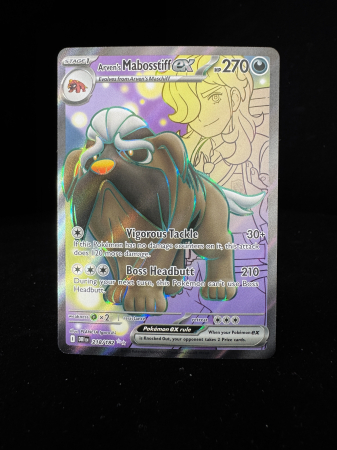Arven's Mabosstiff ex (DRI218) - NM | Pokemon Destined Rivals [1]