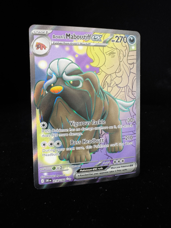 Arven's Mabosstiff ex (DRI218) - NM | Pokemon Destined Rivals [2]