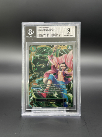 GRADED Cards - Smoker (OP10-030) - Graded BGS 9 [MINT] | One Piece: Carrying on his Will