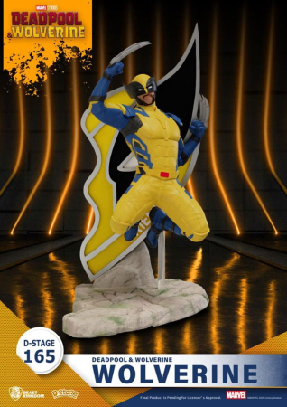 Figurine & Statuete - Deadpool 3 D-Stage PVC Diorama Wolverine 16 cm