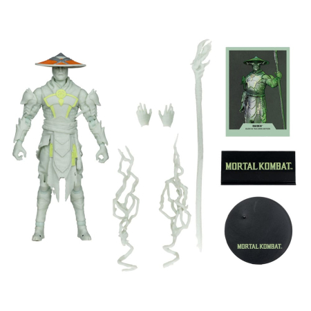 Mortal Kombat Action Figure Glow in the Dark Edition Raiden (Gold Label) 18 cm [3]