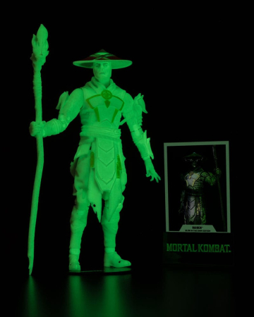 Mortal Kombat Action Figure Glow in the Dark Edition Raiden (Gold Label) 18 cm [12]