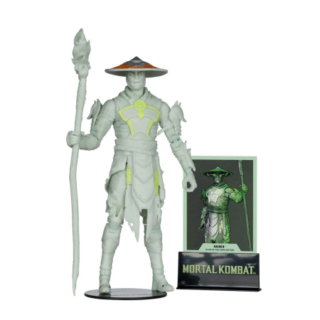 Mortal Kombat Action Figure Glow in the Dark Edition Raiden (Gold Label) 18 cm [2]