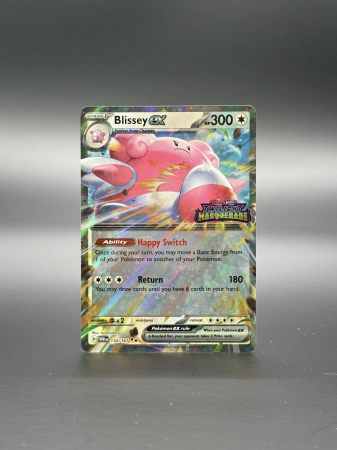 Pokemon SV: Twilight Masquerade - Blissey ex (TWM134) Promo Stamped - NM | Pokemon SV Black Star Promos
