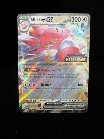 Blissey ex (TWM134) Promo Stamped - NM | Pokemon SV Black Star Promos [1]