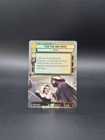Cartonase - Tear This Ship Apart (V.1) - NM | Star Wars Unlimited
