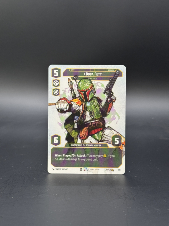 RAW Cards - Boba Fett, For a Price (V.3) - NM | Star Wars Unlimited