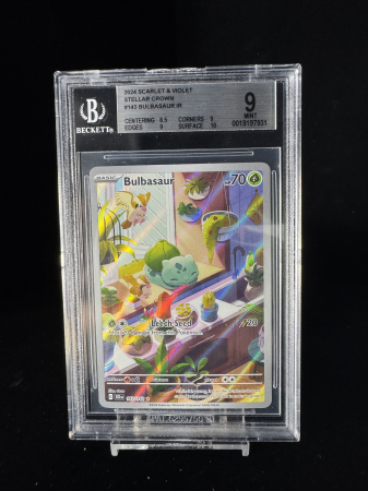 Bulbasaur (SCR143) - Graded BGS 9 [MINT] | Pokemon Stellar Crown [1]