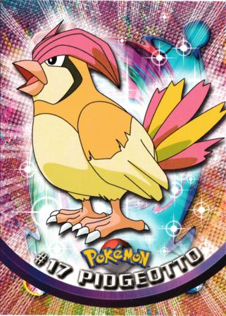 RAW Cards - Pidgeotto #17 - NM | Pokemon Topps