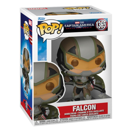 Captain America Brave New World POP! Movies Vinyl Figure Falcon 9 cm [1]
