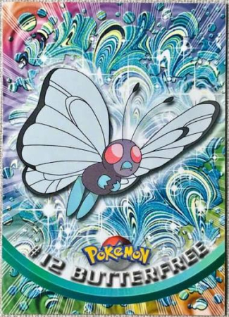 RAW Cards - Butterfree #12 - NM | Pokemon Topps