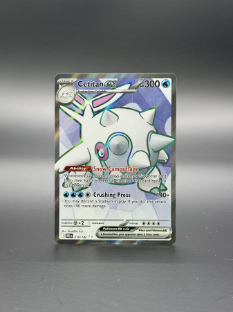 RAW Cards - Cetitan ex (DRI210) - NM | Pokemon Destined Rivals