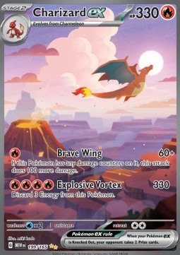 RAW Cards - Charizard ex (MEW199) - NM | Pokemon 151
