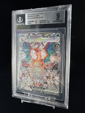 Charizard ex (OBF223) - Graded BGS 9 [MINT] | Pokemon Obsidian Flames [3]