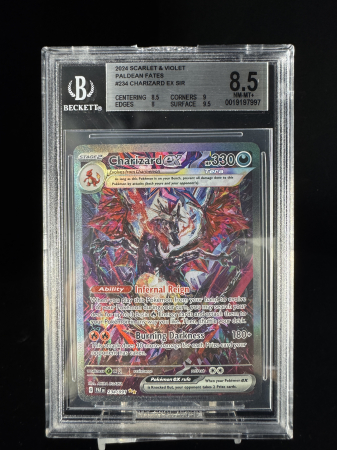 Charizard ex (PAF234) - Graded BGS 8.5 [NM-MT+] | Pokemon Paldean Fates [1]