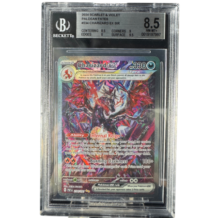 GRADED Cards - Charizard ex (PAF234) - Graded BGS 8.5 [NM-MT+] | Pokemon Paldean Fates