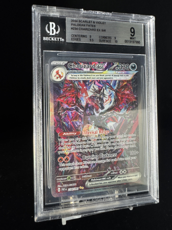 Charizard ex (PAF234) - Graded BGS 9 [MINT] | Pokemon Paldean Fates [2]
