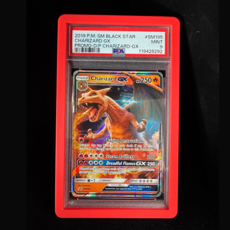 Charizard GX (SM195) - Graded PSA 9 [MINT] | SM Black Star Promos [2]