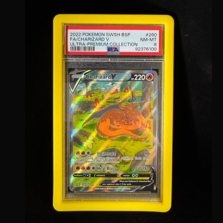 Charizard V (SWSH260) - Graded PSA 8 [NM-MT] | Pokemon SWSH Black Star Promos [2]