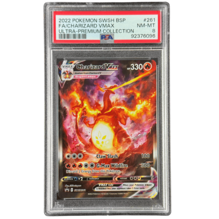 PSA Cards - Charizard VMAX (SWSH261) | Graded PSA 8 - Pokemon SWSH Black Star Promos