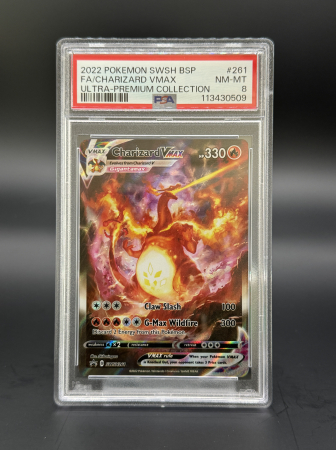 PSA Cards - Charizard VMAX (SWSH261) | Graded PSA 8 - Pokemon SWSH Black Star Promos