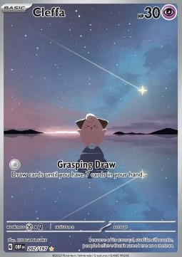 RAW Cards - Cleffa (OBF202) - NM | Pokemon Obsidian Flames