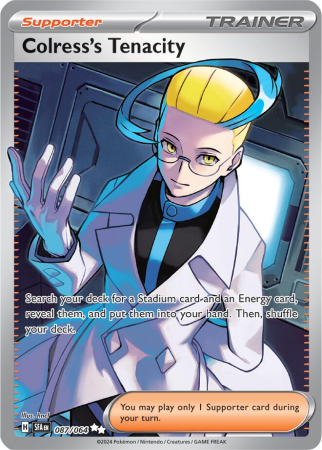 RAW Cards - Colress's Tenaicty (SFA087) - NM | Pokemon Shrouded Fable