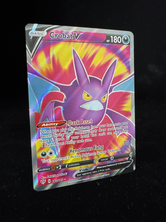 Crobat V (DAA182) - NM | Pokemon Darkness Ablaze [2]